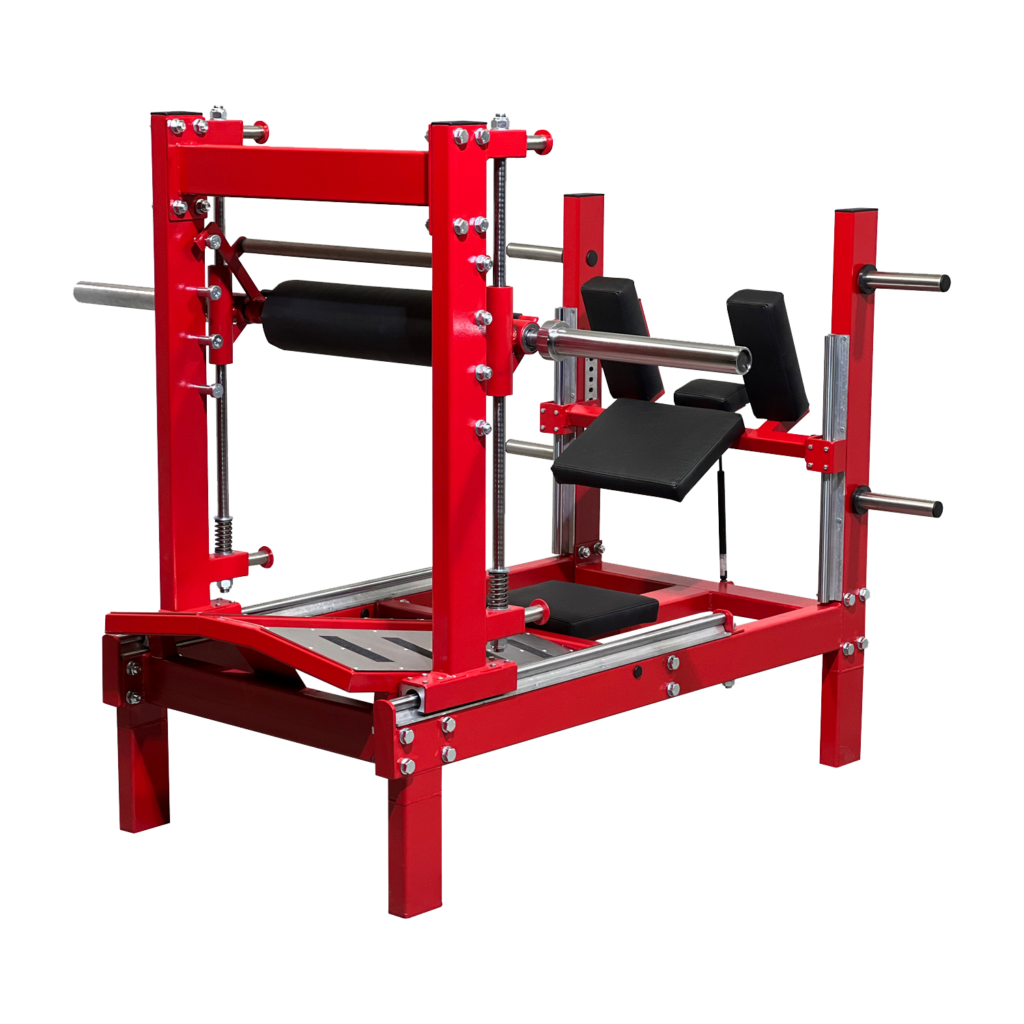 Z16Y Hip Thrust Machine for lower-body strength training. Designed to enhance glute and hamstring development while minimizing lower back strain. Featuring a sturdy frame and ergonomic padding, it provides a stable and safe workout experience. Ideal for gyms and fitness facilities, manufactured by Gym Factory.