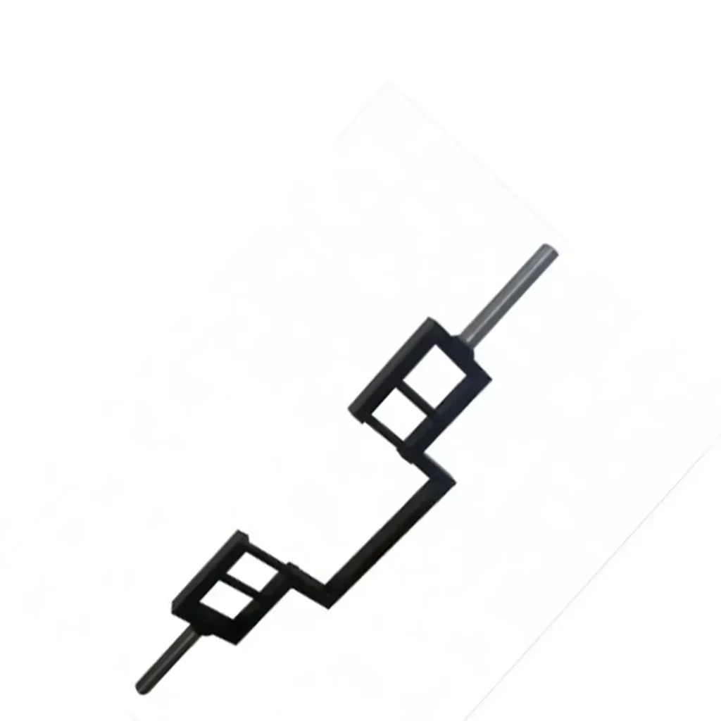 A specialty barbell designed for strength-training exercises, featuring multiple grip options and a high-quality steel frame, perfect for enhancing a gym setup.