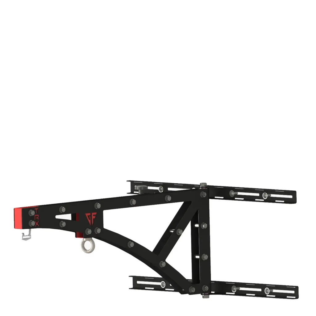 Support pour Sac de Frappe Z01 fabriqué en acier robuste, un équipement de musculation fiable conçu pour soutenir en toute sécurité les sacs de frappe (boxing bags) suspendus dans les environnements d'entraînement.