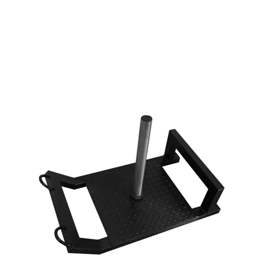 The Z07x Power Sled is heavy-duty strength training exercise equipment designed for resistance-based pushes, pulls, and conditioning workouts.