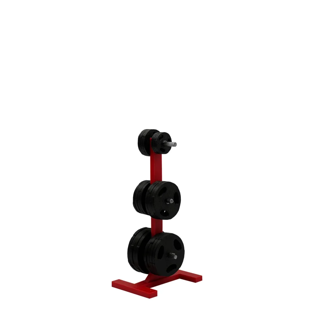 mZ10x Mini plastikinis laisvai pastatomas diskų stovas