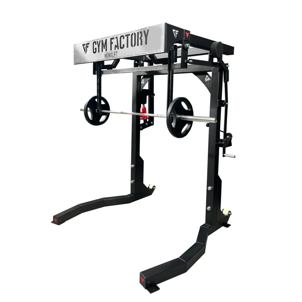 BB1 Competition Monolift for powerlifting squats