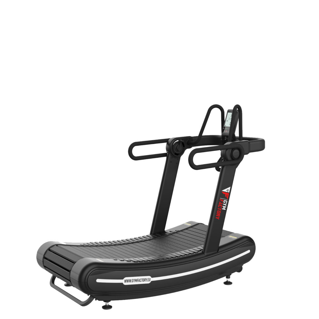 CA2 curved treadmill for sprint and functional cardio training