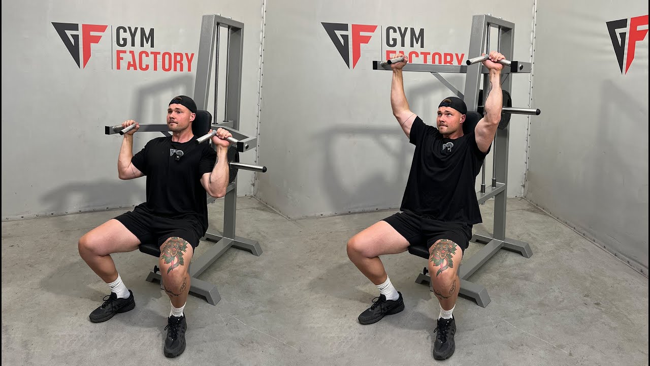 Gymfactory.eu / Shoulder Press Machine (P1XL)