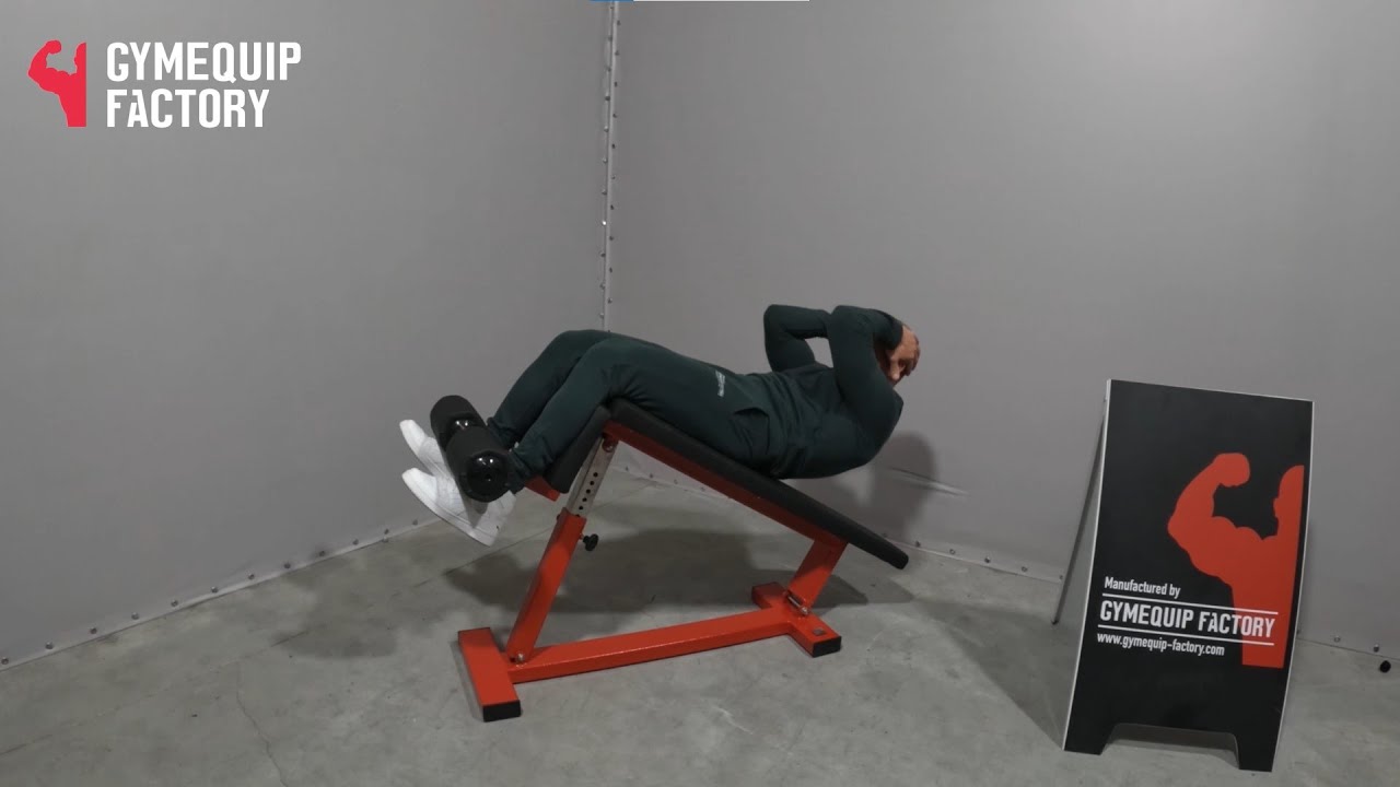 Gymfactory.eu / Adjustable Decline Weight Bench (E1)