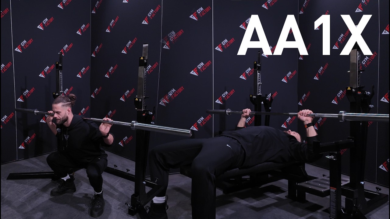 Gymfactory.eu / Adjustable Bench & Squat Station (AA1X )