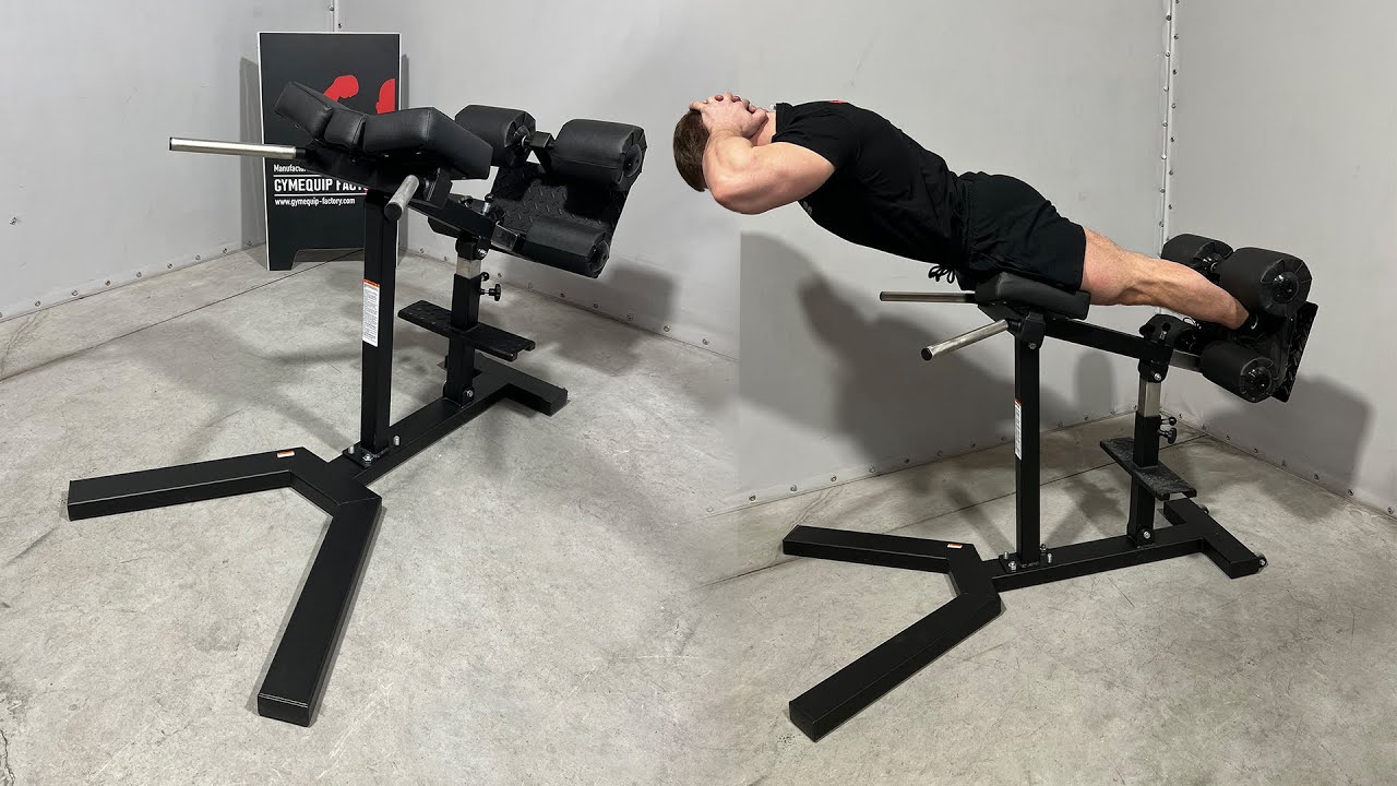 Gymfactory.eu / Hyperextension Exercise Bench with Adjustable Roman Chair (L3XX)