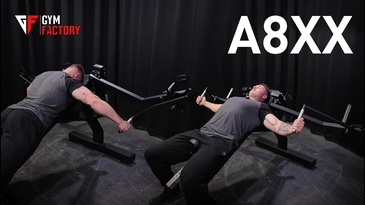 Gymfactory.eu / Incline Chest Fly and Rear Delt Fly Machine with adjustable angle (A8XX)