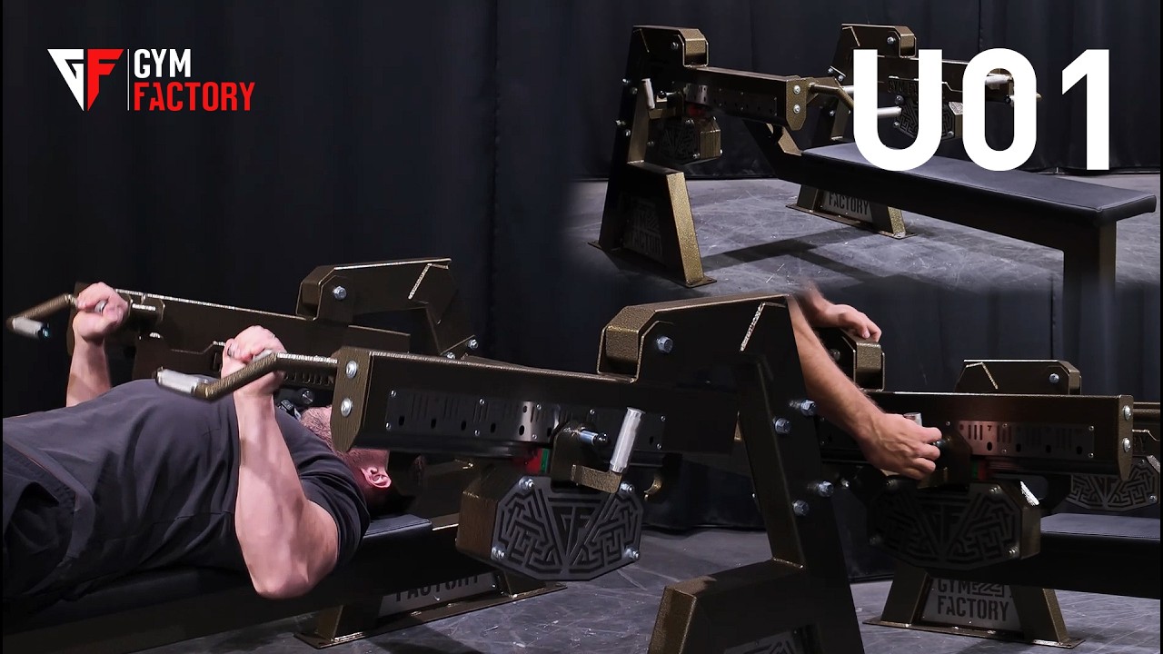Gymfactory.eu / Chest Press Machine (U01) – For Indoor and Outdoor Use