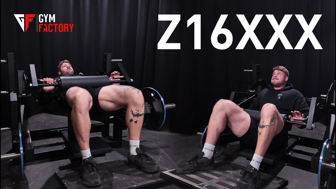 Gymfactory.eu / Z16XXX Hip Thrust Machine