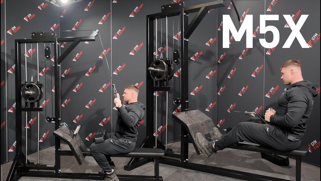 Gymfactory.eu / Seated Row & Lat Pulldown Machine (M5X)