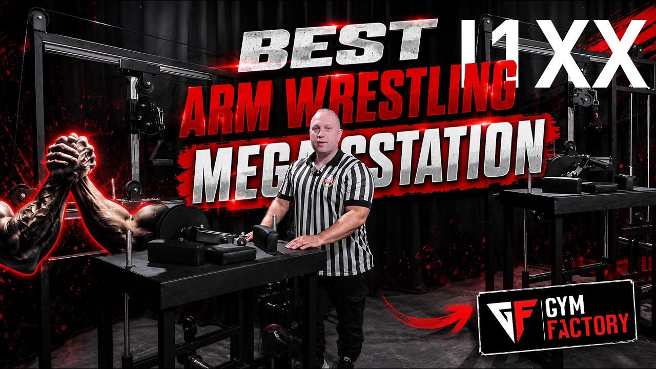 MEET THE BEST ARM WRESTLING MEGA STATION (I1XXX) / www.gymfactory.eu