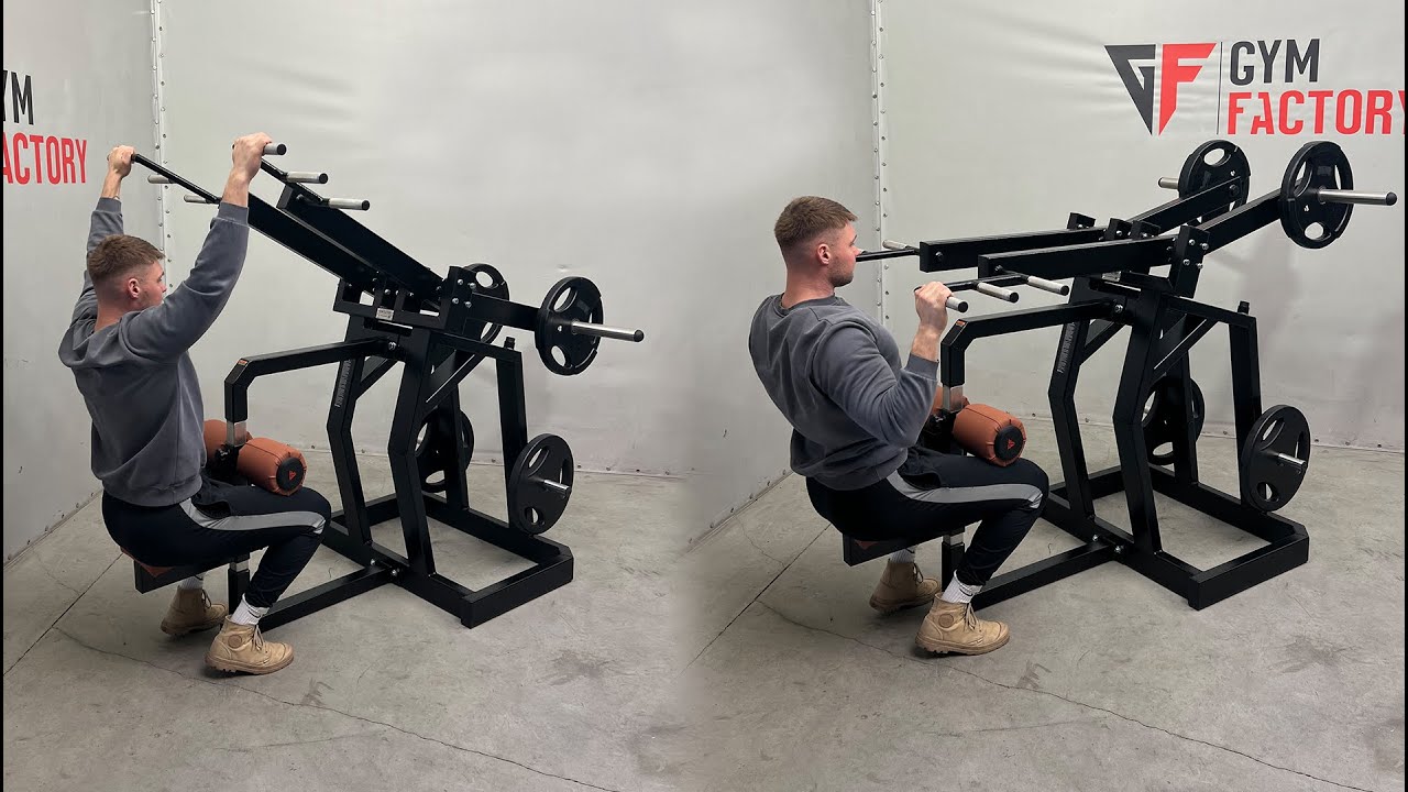Gymfactory.eu /  Lat Pulldown Machine – Front Pulldown (L8X)