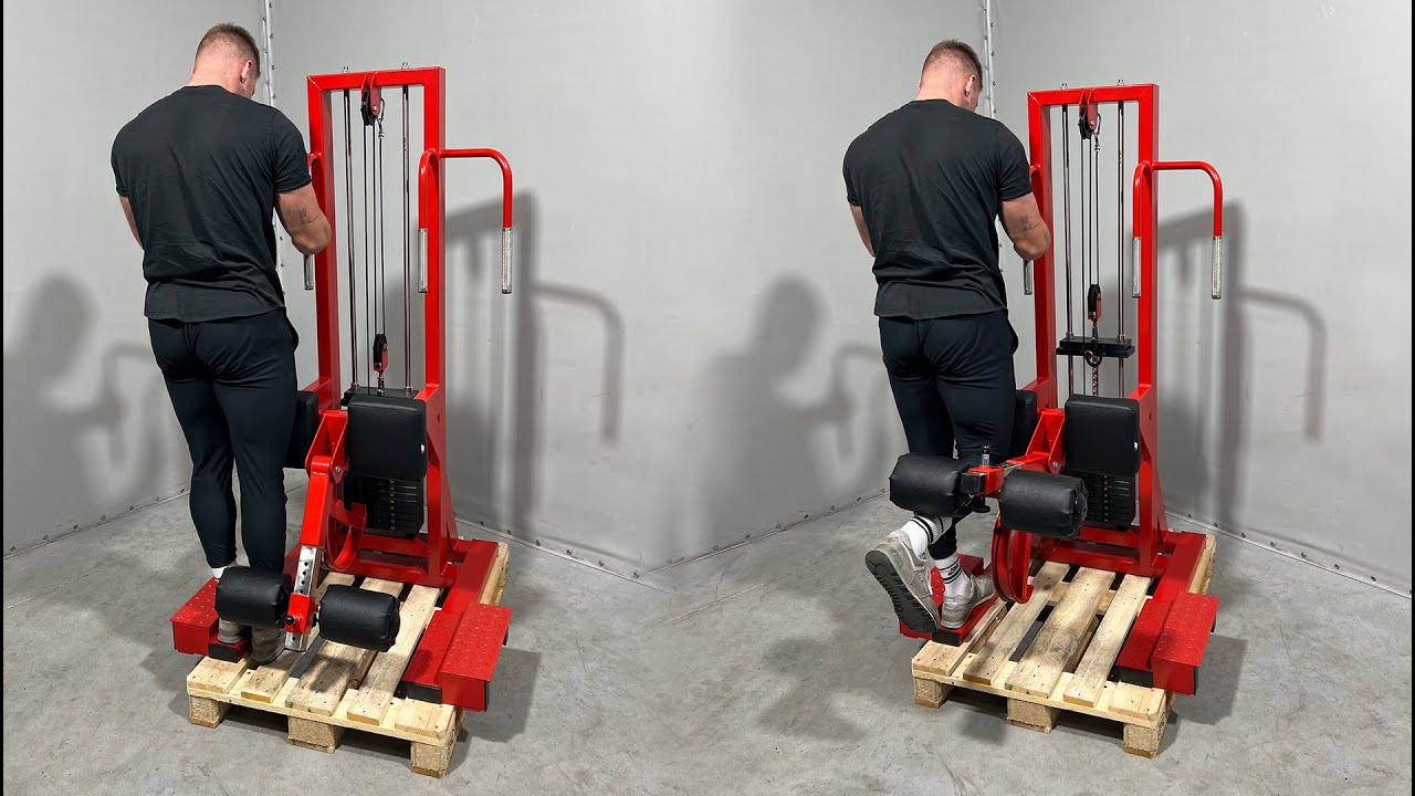 Gymfactory.eu  / Leg Curl Machine – Standing Curl Station (M6X)