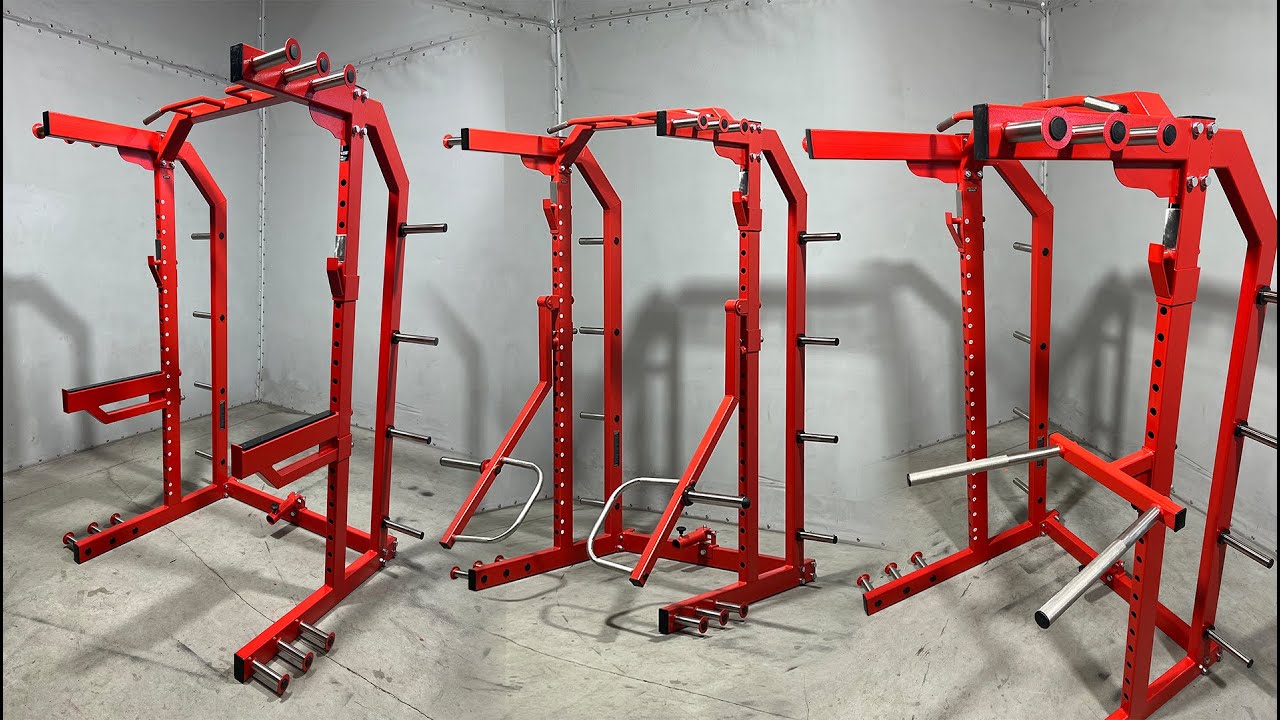 Gymfactory.eu / Half Rack + Jammer Arms (B8)